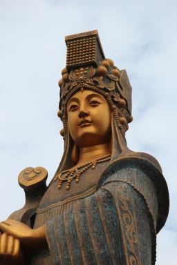 Mazu Statue in Sinwu, Taiwan